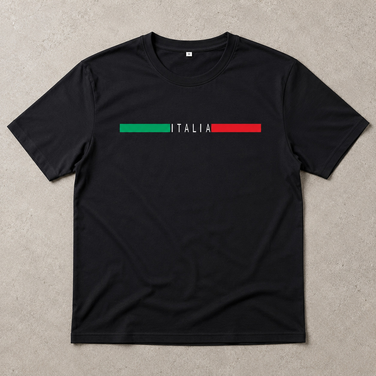 Mens Italia Flag T-Shirt Italy Pride Italian Graphic Tee