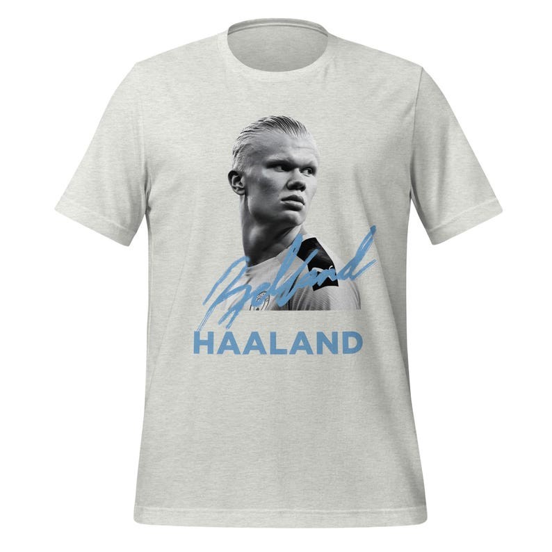Custom Erling Haaland T-Shirt |FIFA WC 2026 Gift Gildan 5000 T-Shirt