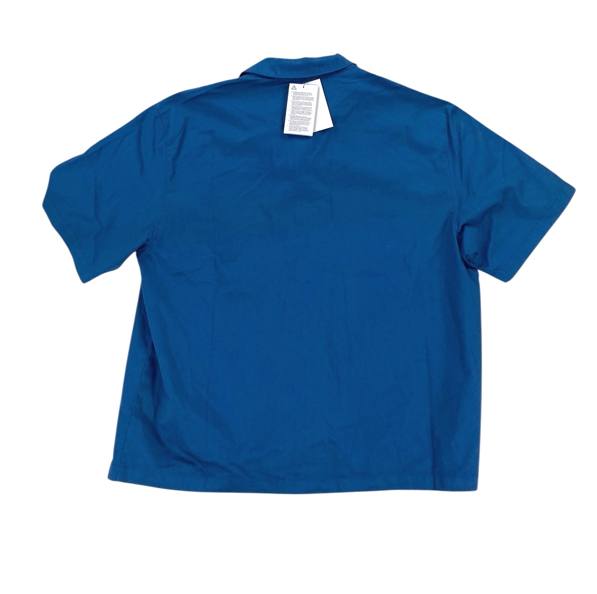 NEW Jordan Essentials Snap Button Statement Shirt Industrial Blue FN4625-457
