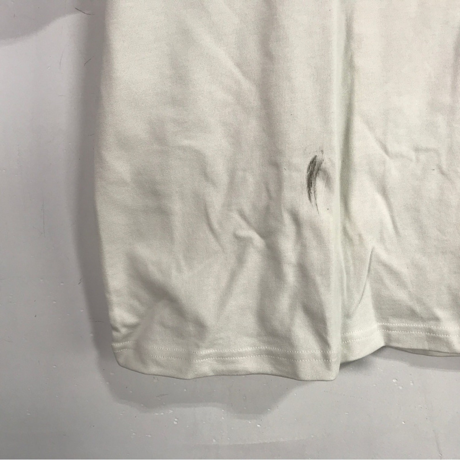 Unbranded Crew Neck Short Sleeve T-Shirt, Men’s Size M – Cream