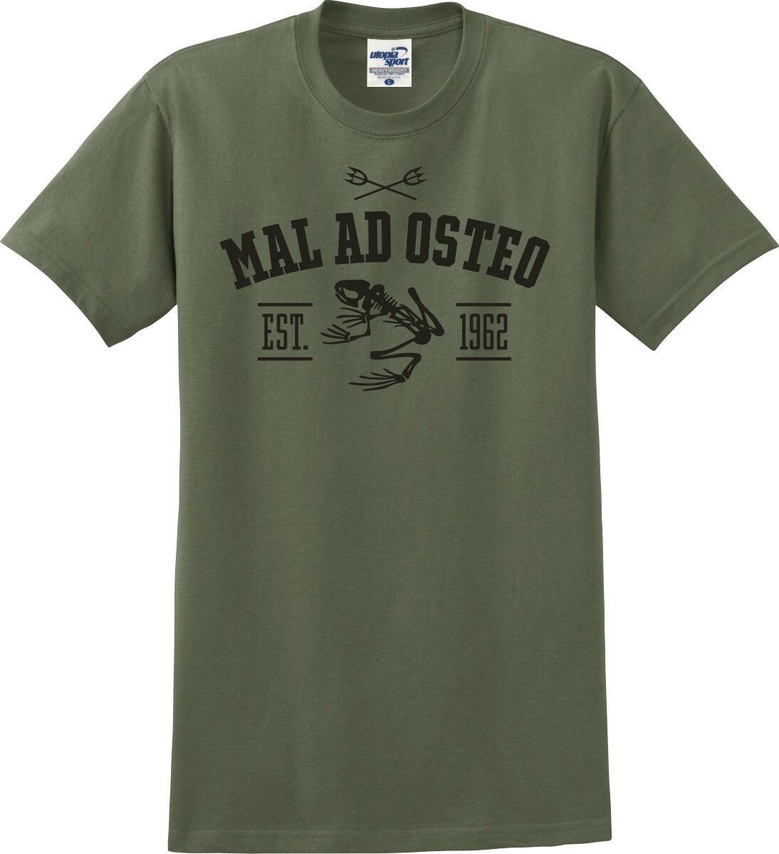 Frogman Mal Ad Osteo (Bad To The Bone) Unisex T-Shirt (S-5X)