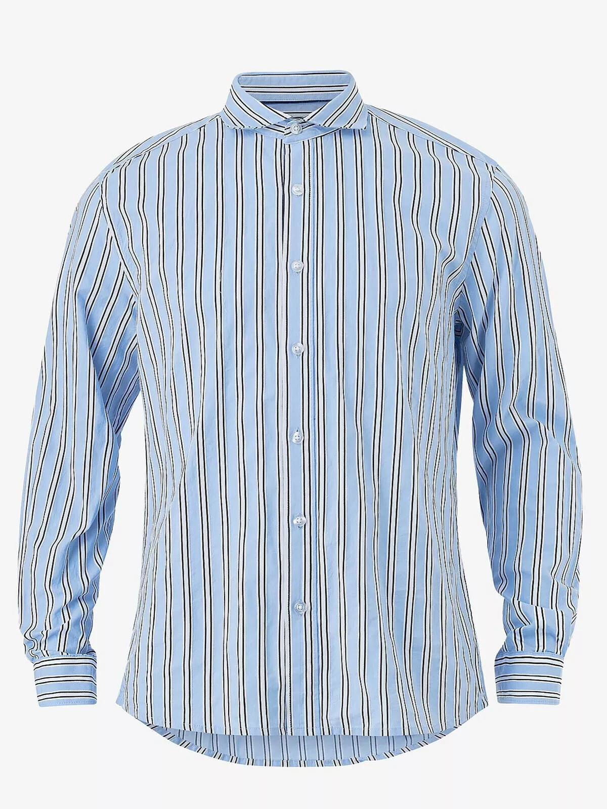 Ellos Men’s Plus Size Blue 100% Cotton Big And Tall Shirt UK Sizes 2XL-6XL