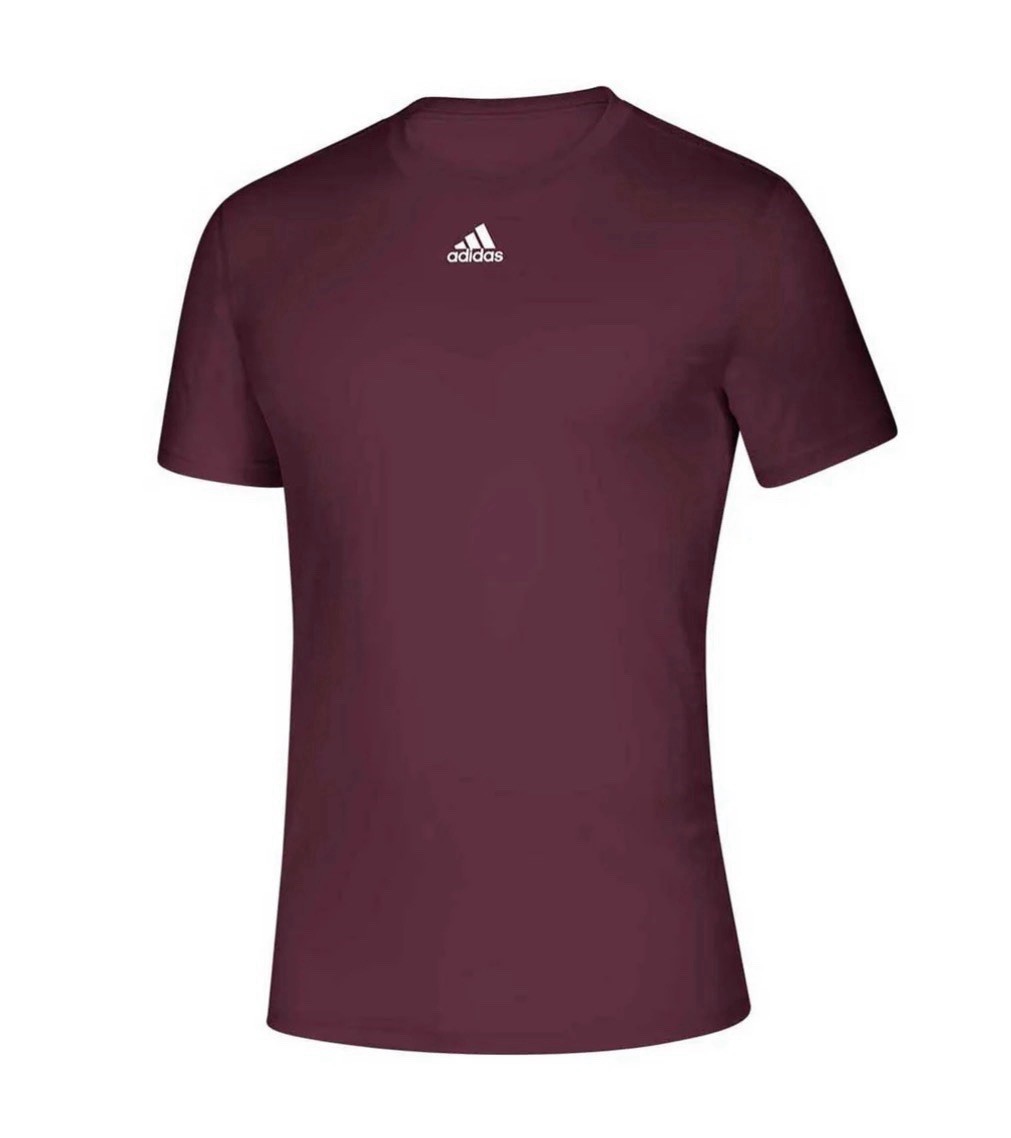 Adidas Creator Short Sleeve Tall Tee Maroon EK0091 Men’s Size 2XLT NWT