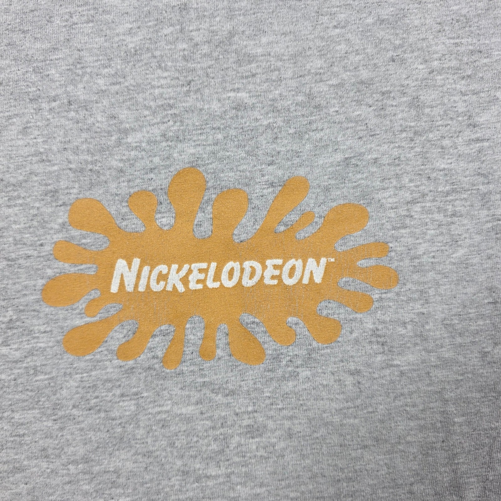 Nickelodeon 90s Cartoon Mashup Graphic T-Shirt Gray Men’s 2X (Rugrats, Hey…