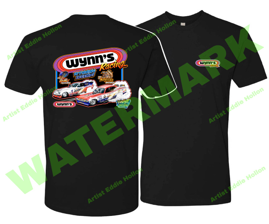 Wynns Funny cars T-Shirt (032)