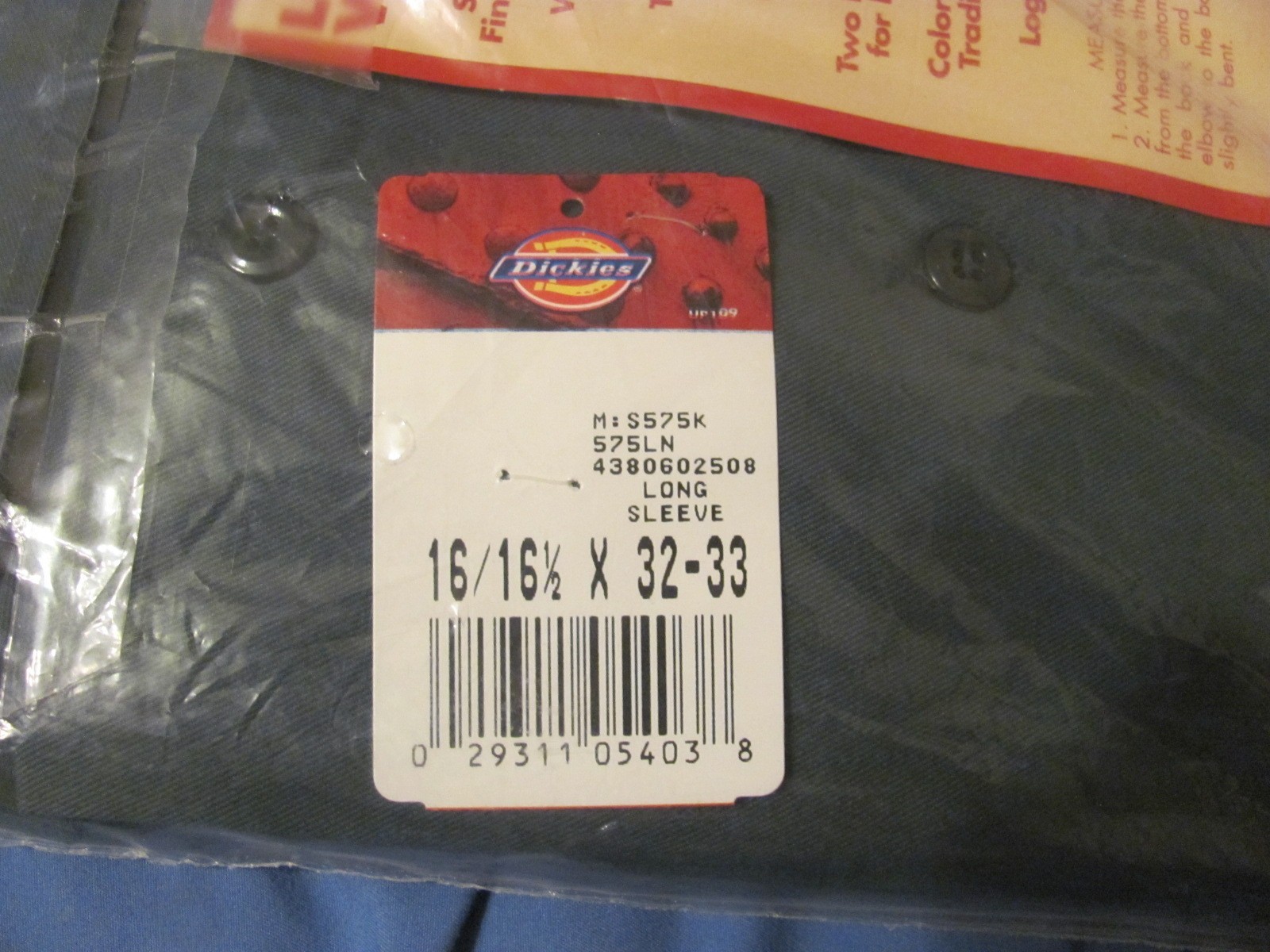 dickies work shirt long sleeve
