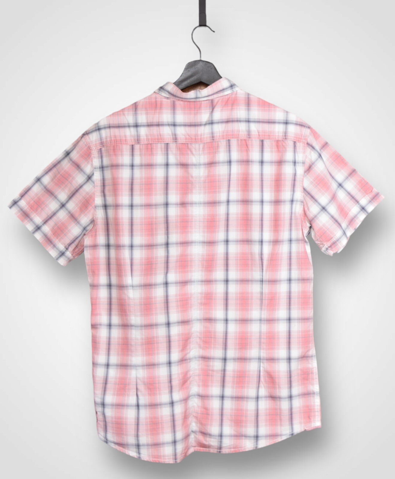 White Stuff Men’s Shirt Slim Fit Short Sleeve Size S 100% Cotton