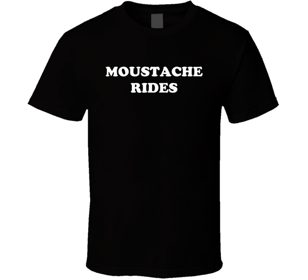 Moustache Rides Sam Elliot Mask Movie Movember T Shirt