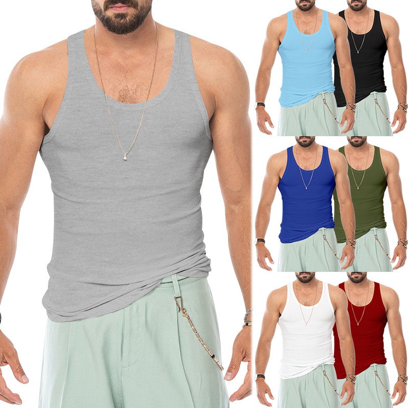Summer Sleeveless V-Neck Minimalist Vest