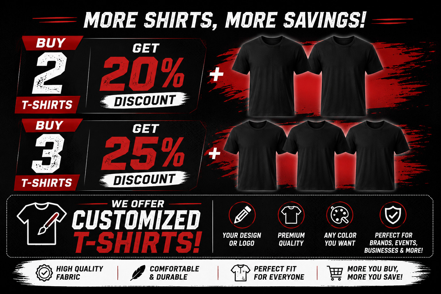Customizable Oversized Skull Graphic Cotton T-Shirt Men’s Streetwear Gym Workout