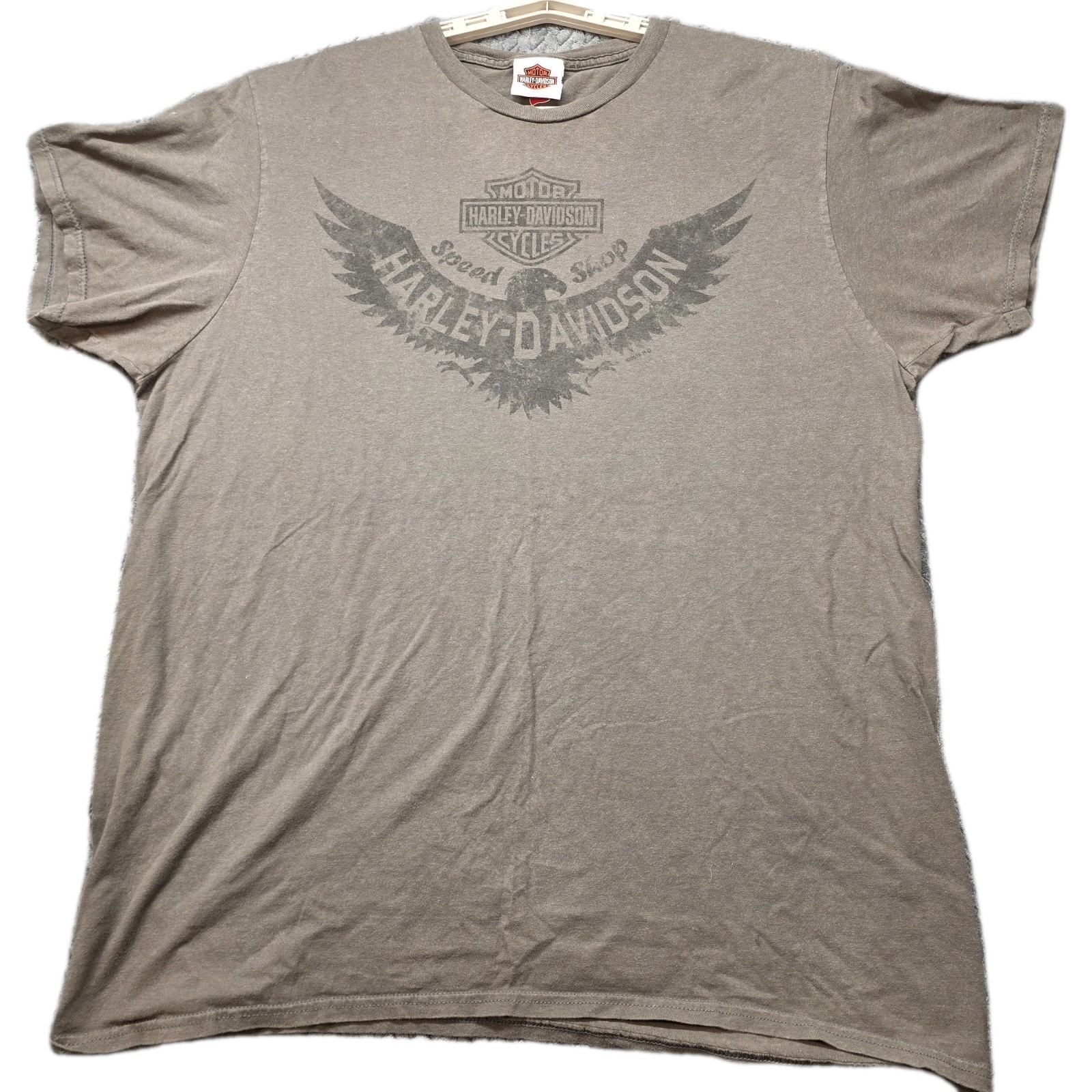 Harley Davidson St. Paul Minnesota T-Shirt Men’s Large Gray Moto Biker Graphic