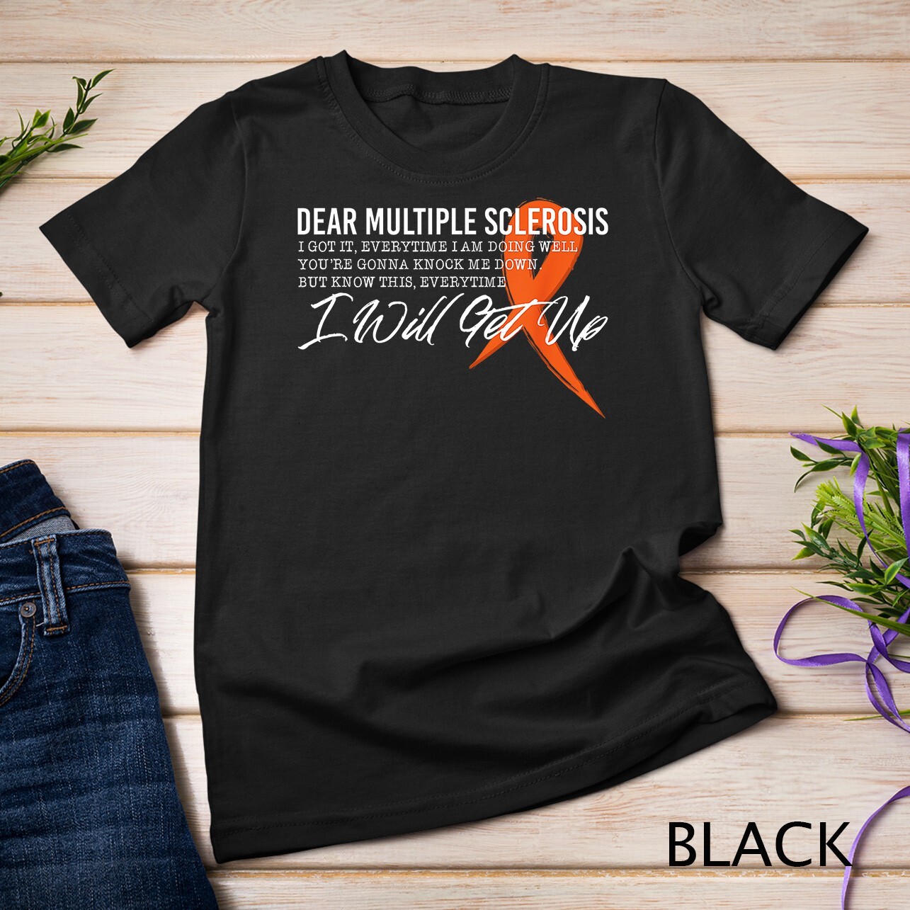 Multiple Sclerosis Awareness-Multiple Sclerosis Unisex T-shirt