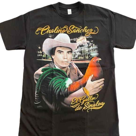Remake Chalino Sanchez el gallo de Sinaloa Retro style unisex T shirt NH26379