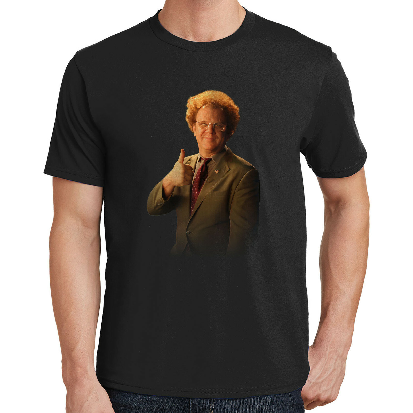Steve Brule T-Shirt John C. Reilly as Dr. Steve Brule from Check it Out 1036