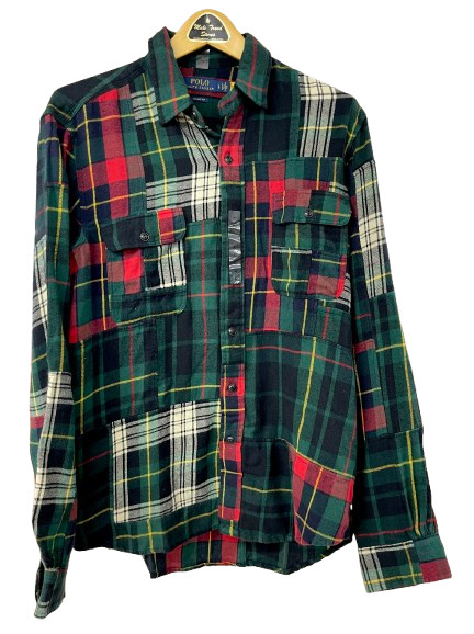 Polo Ralph Lauren Men’s Multicolor Plaid Classic FIT Button Down Shirt Size L
