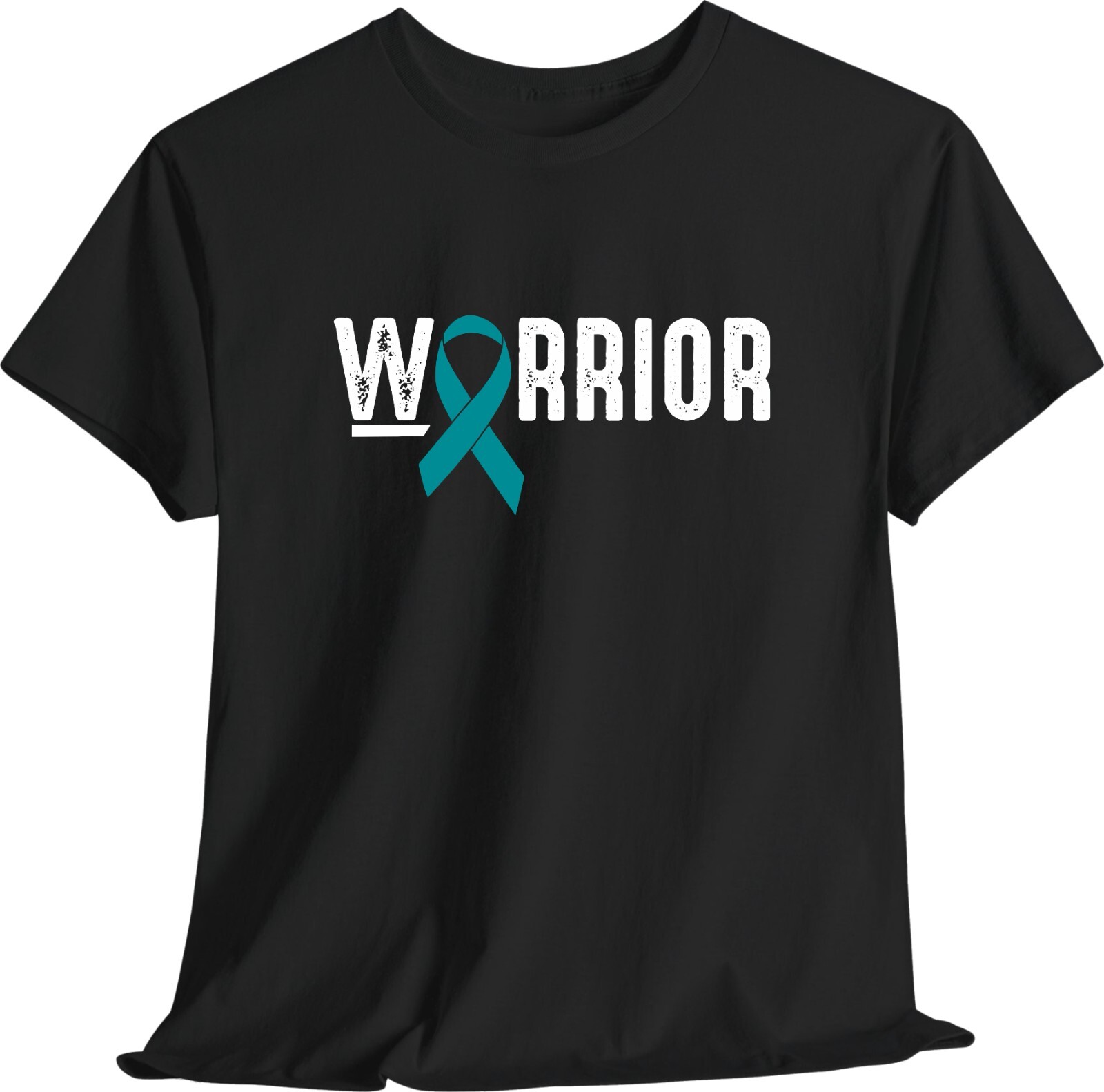 Ovarian Cancer Awareness T-Shirt, Ovarian cancer support tee, Ovarian cancer top