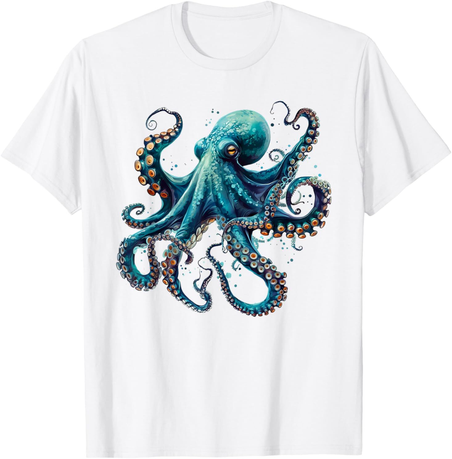 Cool blue octopus T-Shirt