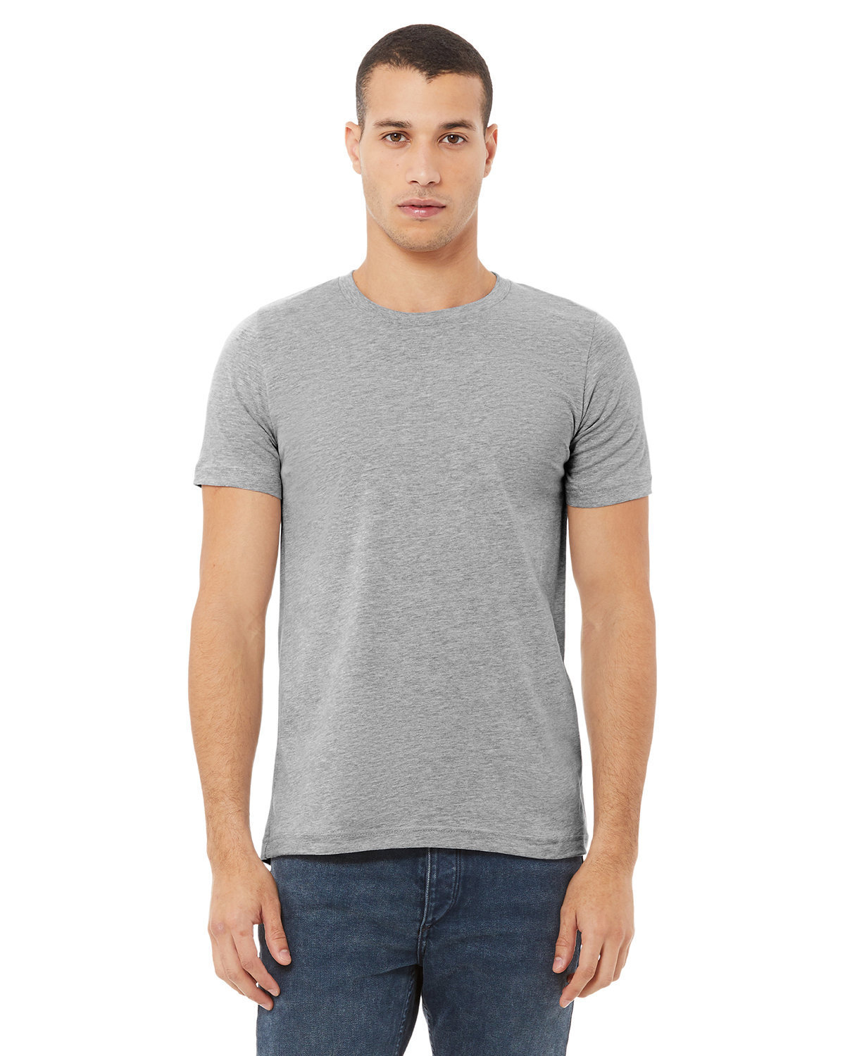 2 Pack Of Bella + Canvas 3001CVC Unisex Heather CVC T Shirt Stylish T-Shirt