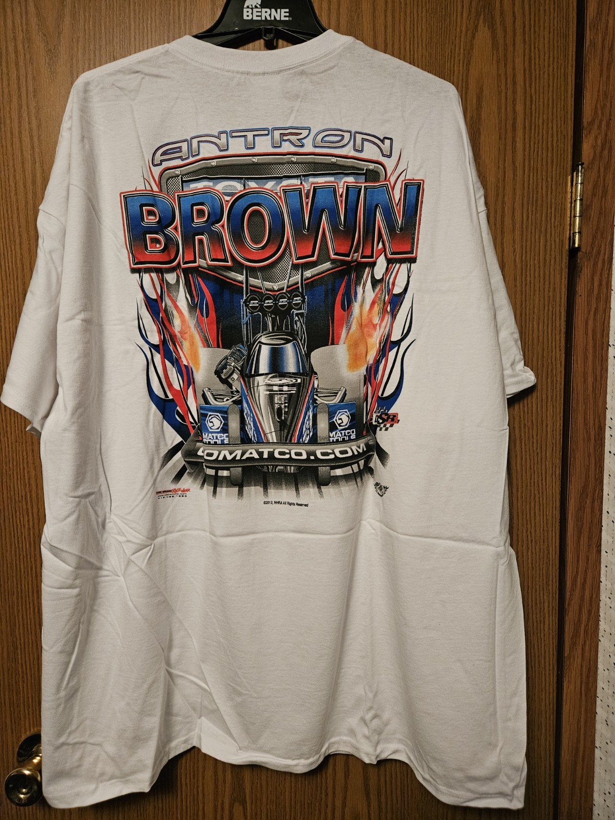 Antron Brown Matco Tools Racing Gildan T-shirt Men’s Size 3XL. Brand New!