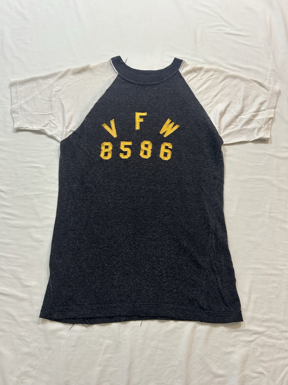 Vintage 1950s 2-tone Vfw Men’s Tshirt Medium Rare True USA