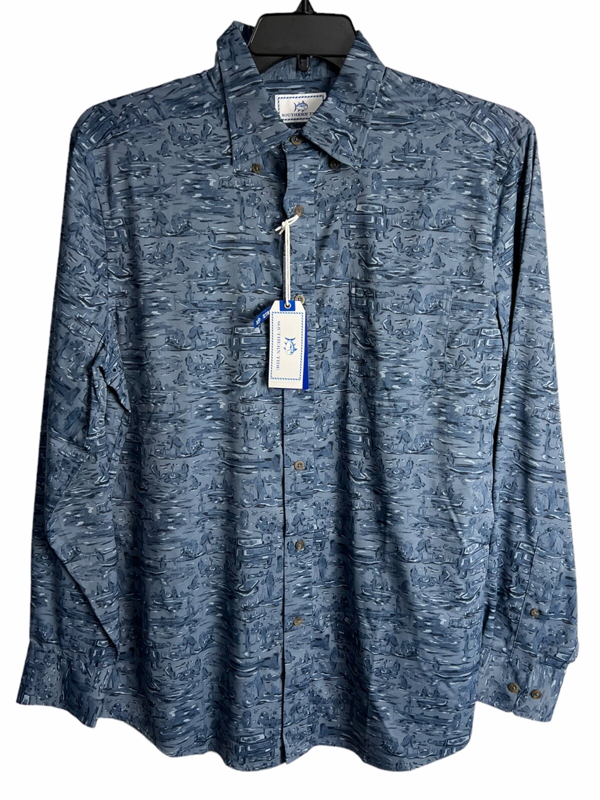 Southern Tide Cliff Printed Intercoastal Button Down Shirt NWT Medium