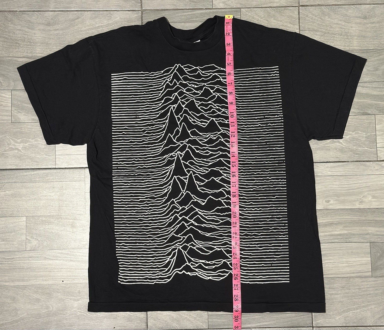 JOY DIVISION vintage 1995 UNKNOWN PLEASURES t shirt LOVE WILL TEAR US APART