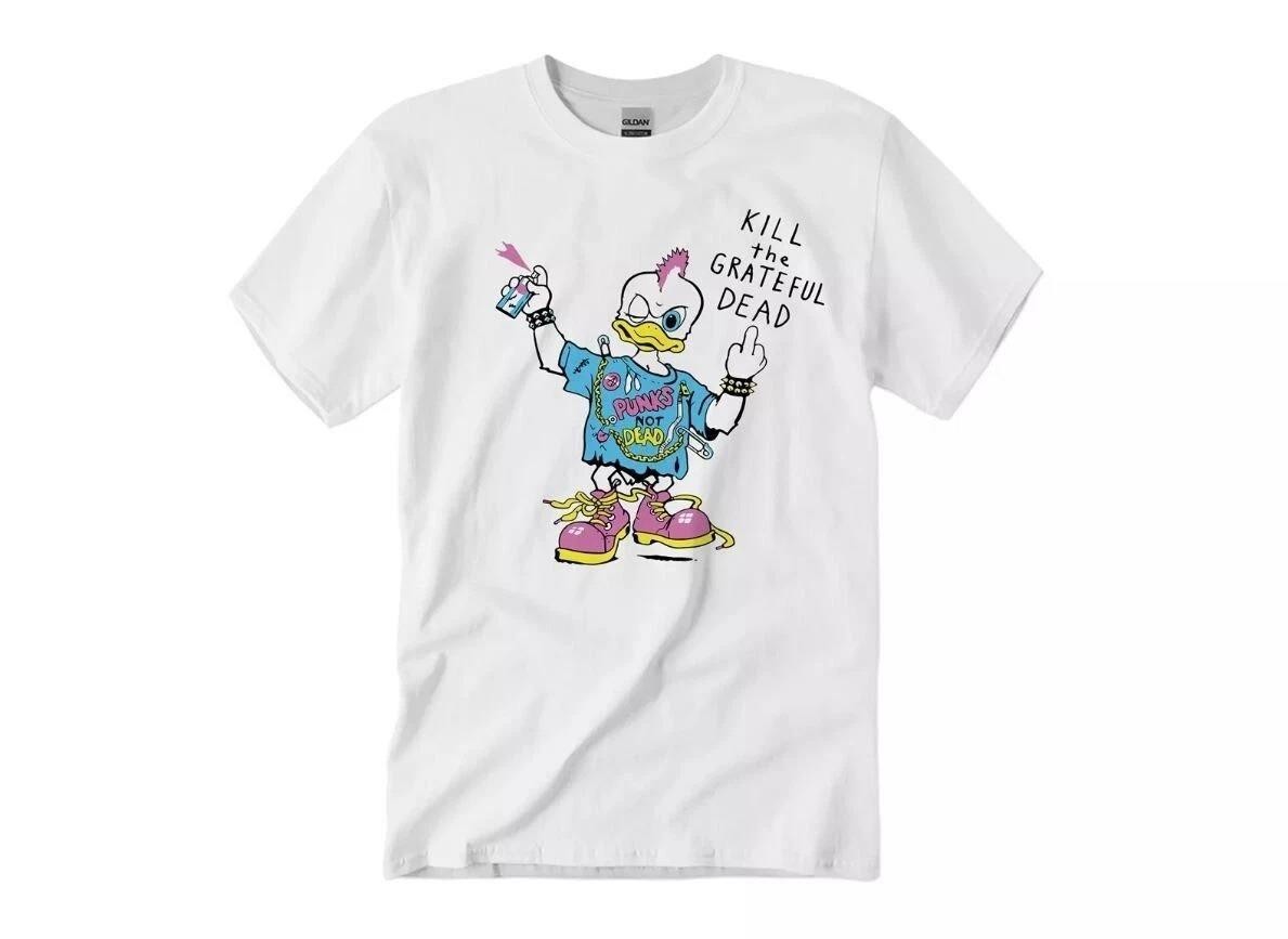 Kill the Grate.full 1Dead Worn by Kurt Cobain, Kurt Cobain lovers, Unisex White