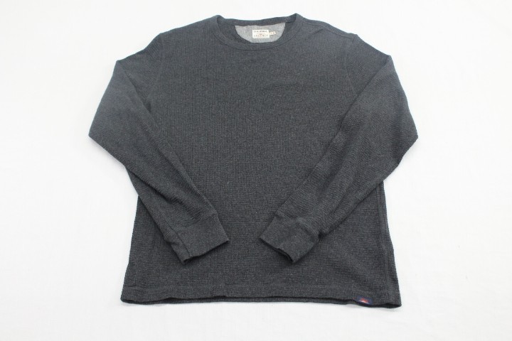 Faherty Cloud Waffle Shirt Mens Large Thermal Pullover Cotton Long Sleeve