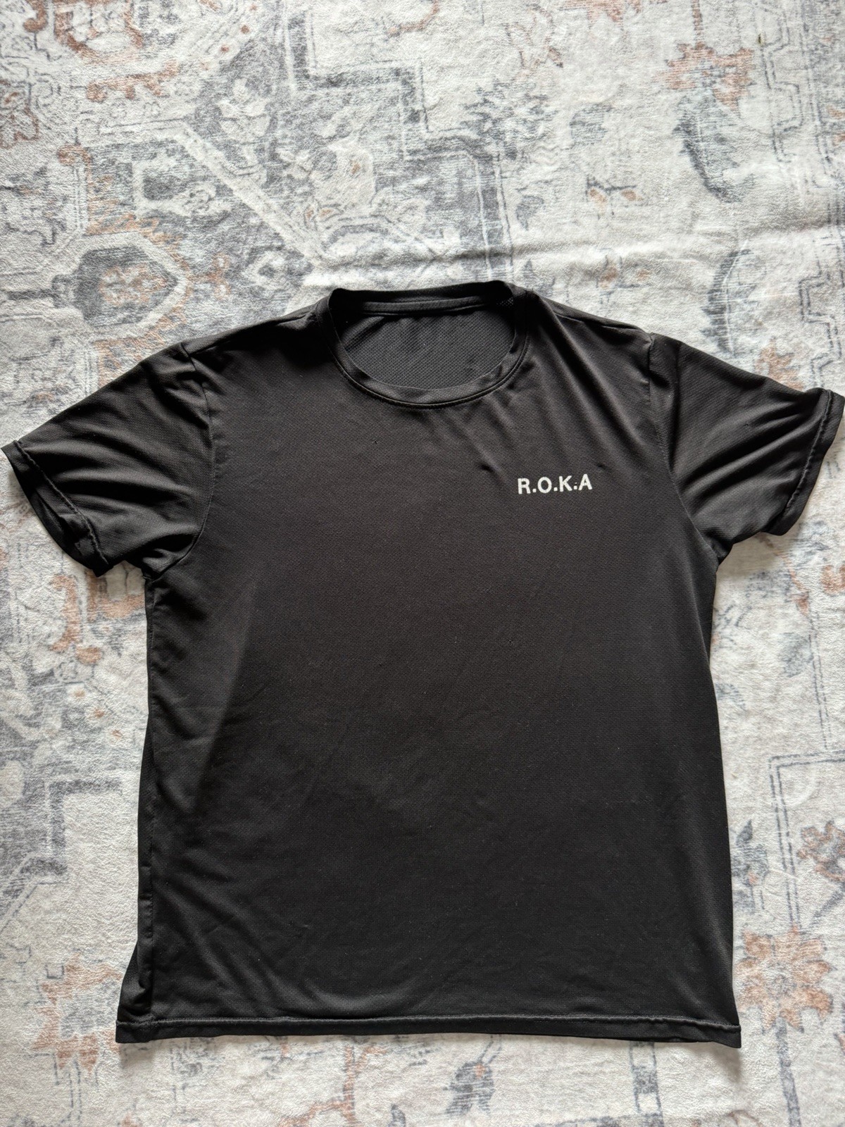 ROKA Republic of Korea Army Men’s Black Moisture Wicking PT Graphic T-Shirt