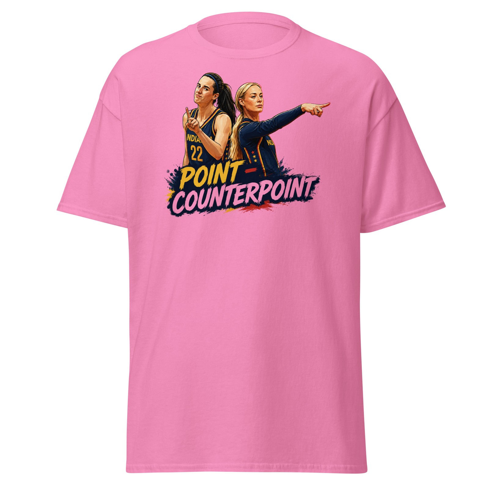 Sophie Cunningham Shirt Caitlin Point Counterpoint Indiana Basketball T Shirt