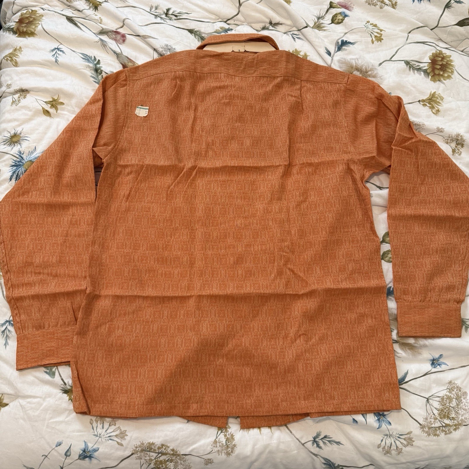 Vintage 1967 Pendleton Sir Pendleton Wool Shirt M Deadstock NOS Loop Collar
