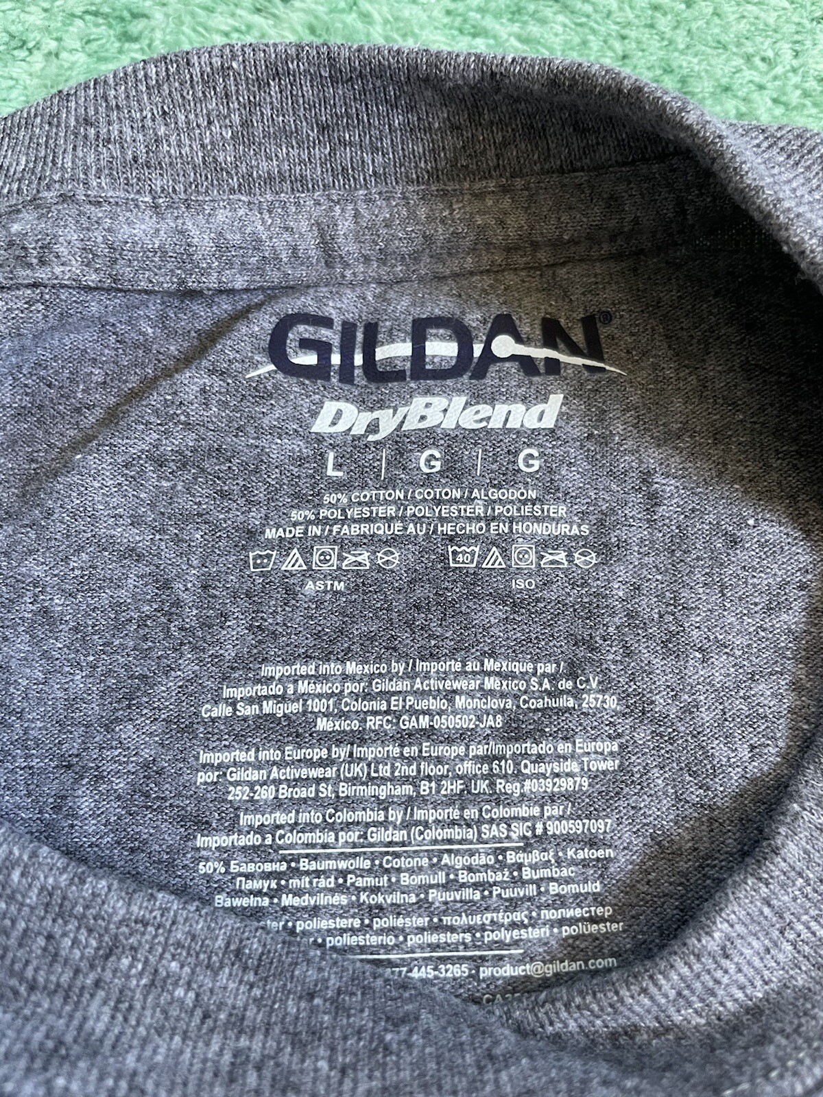 NEW Gildan Dryblend Men’s Large “Master Of The Hose” Shirt -Sunday River Fireman