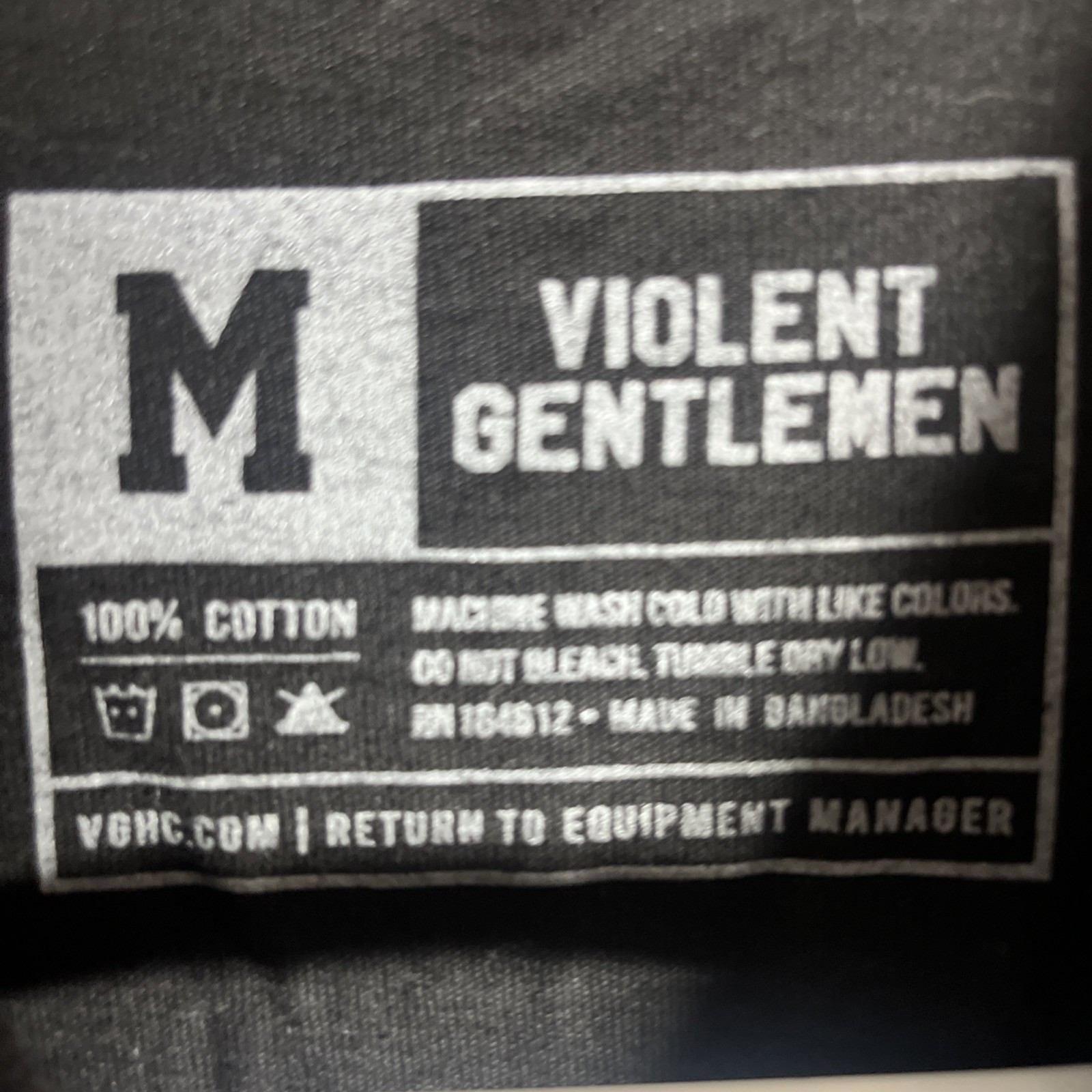 Violent Gentlemen Men’s Tatooine Star wars Hockey tee Size L