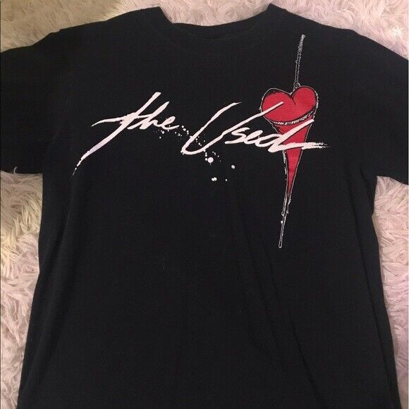 Collection The Used Band Gift For Fan Black T-shirt All Size S to 5XL