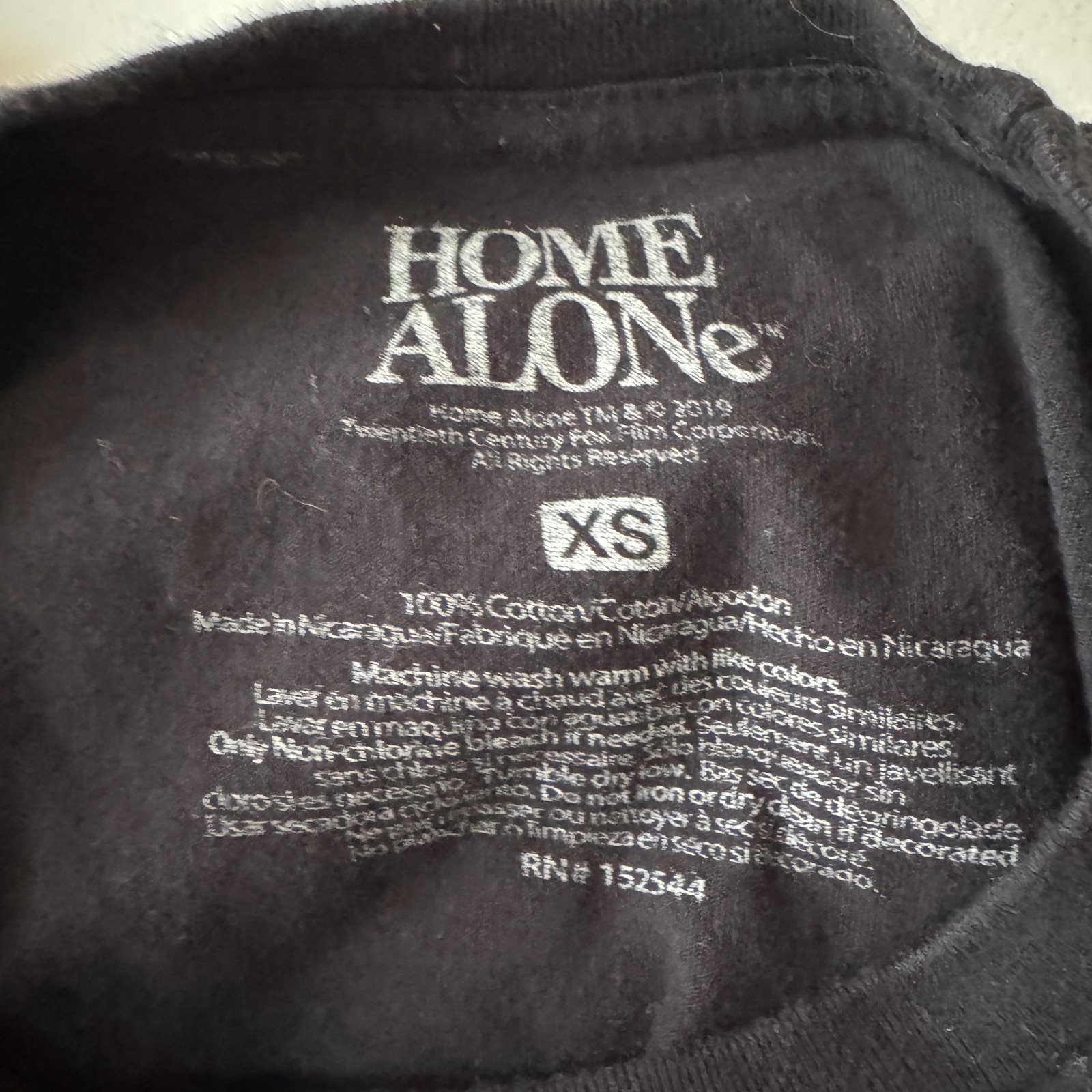 Home Alone T-Shirt Defense Basic For Kids Size XS