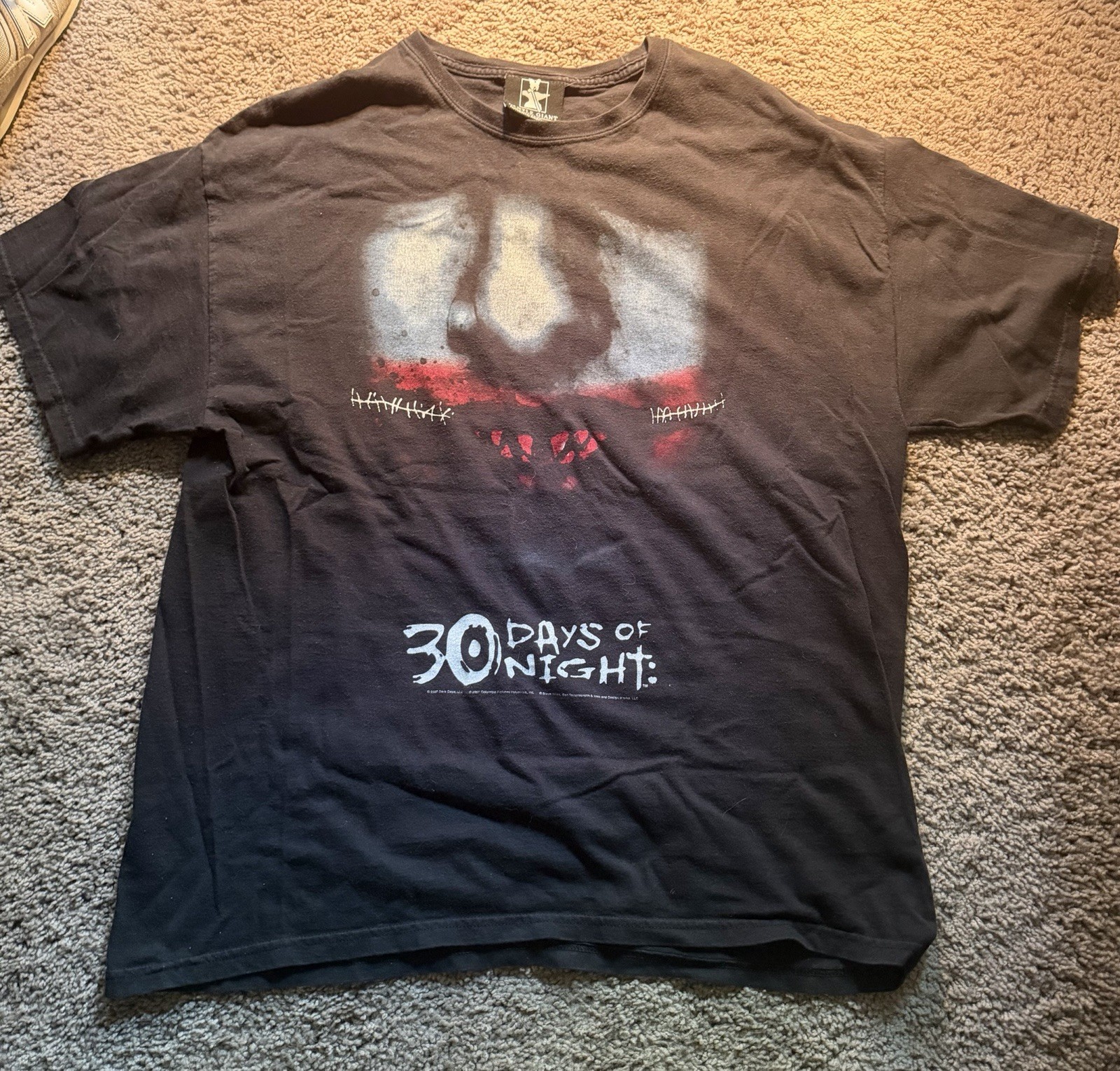 Vintage 30 Days Of Night 2007 Horror Movie T Shirt