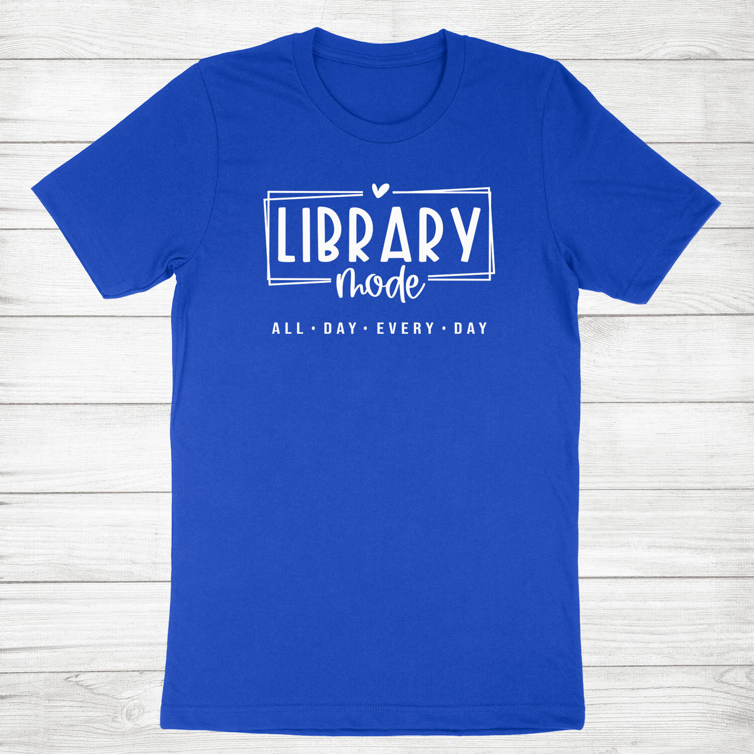 Funny Library Librarian Book Lover Tshirt Library Mode Shirt Reading Every Day