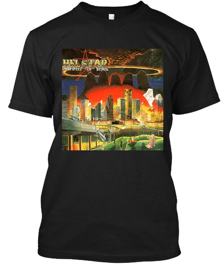 New Helstar Multiples of Black American Heavy Power Music T-Shirt Size S to 4XL