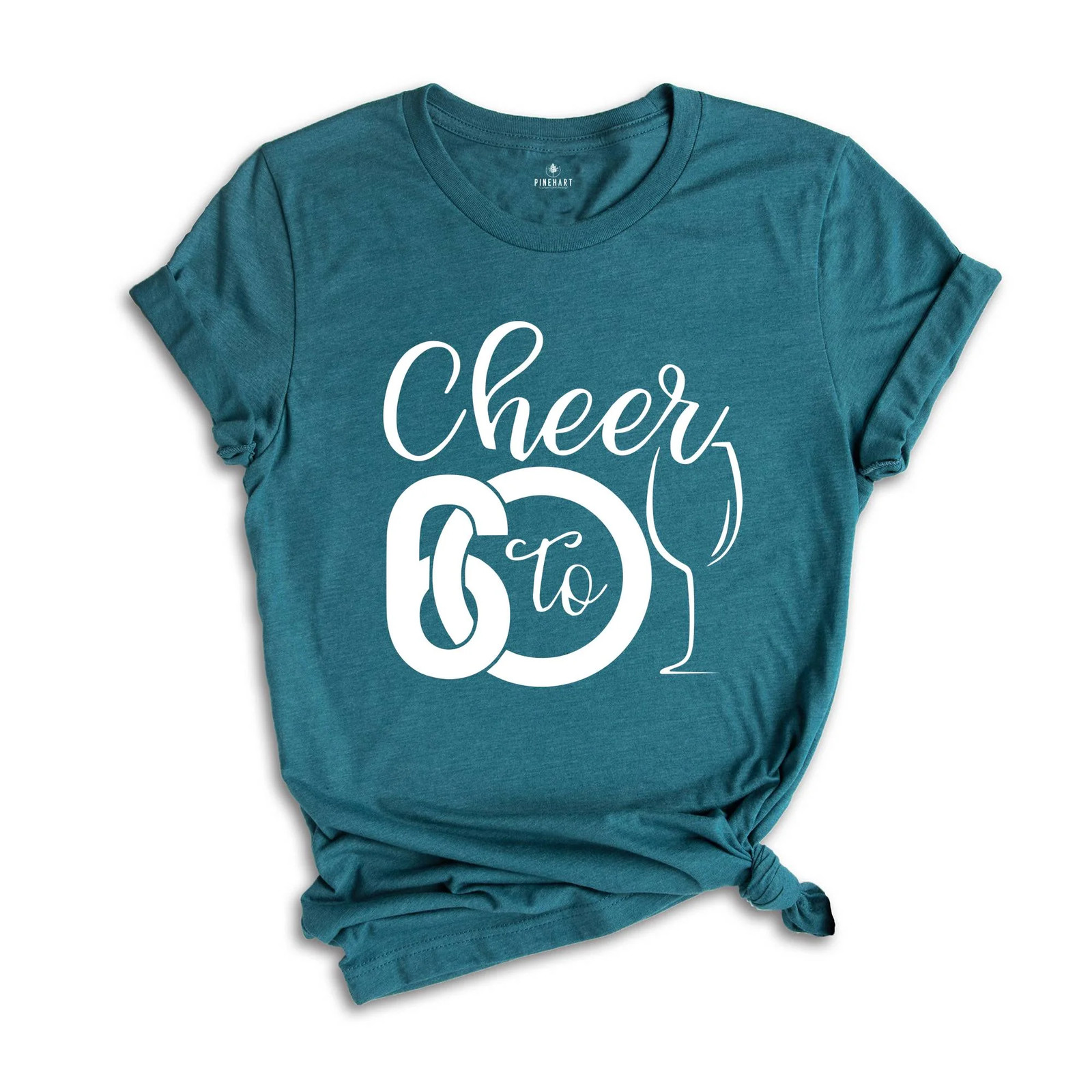 Cheer To 60th Birthday Shirt, Hello 60 T-Shirt, 1964 Birthday Tee, 60th Birthday