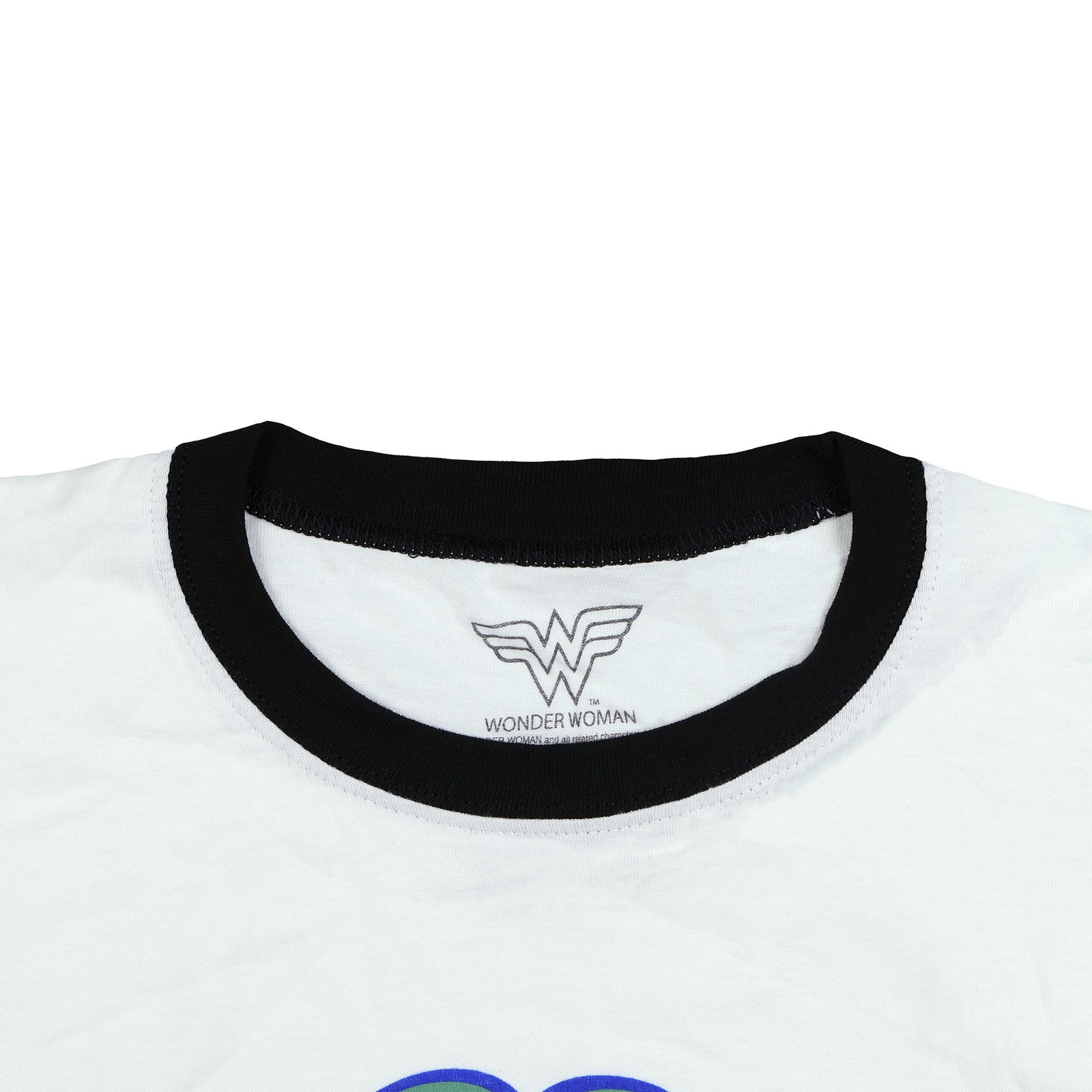 DC Comics Wonder Woman T-Shirt Men’s Power Pose Ringer Tee