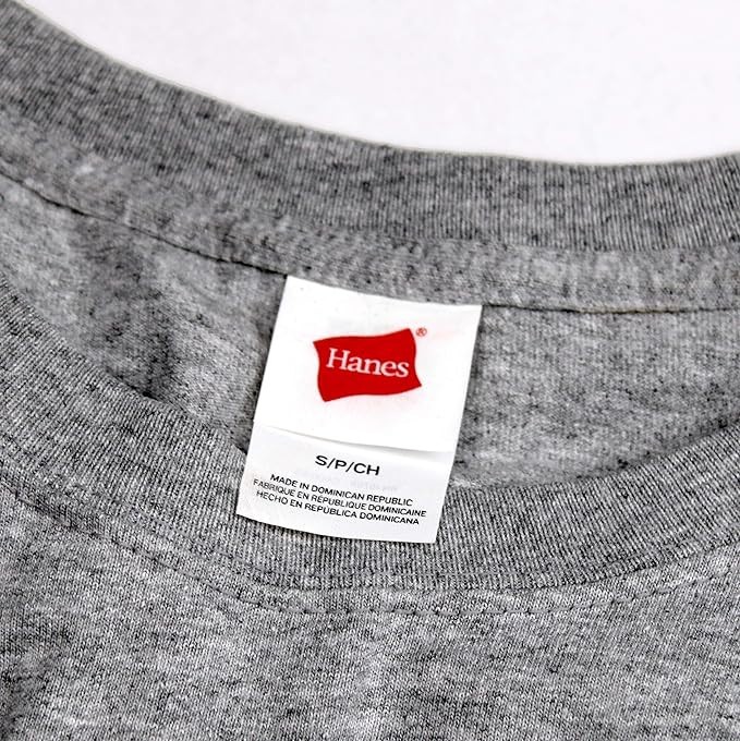 Hanes Men Crew neck T-Shirt 4-Pack ComfortSoft 100% Cotton Heavyweight Tee Plain