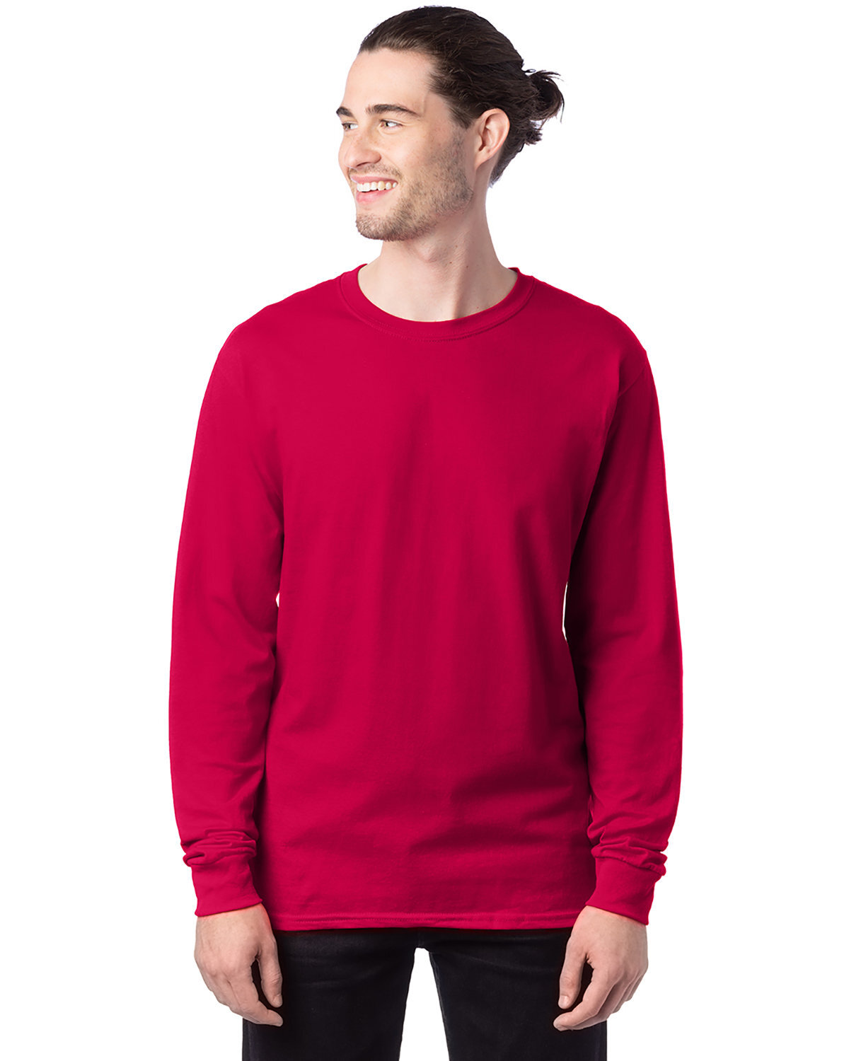 5 Pack Of Hanes Men’s ComfortSoft Long Sleeve T Shirt Stylish T-Shirt – 5286