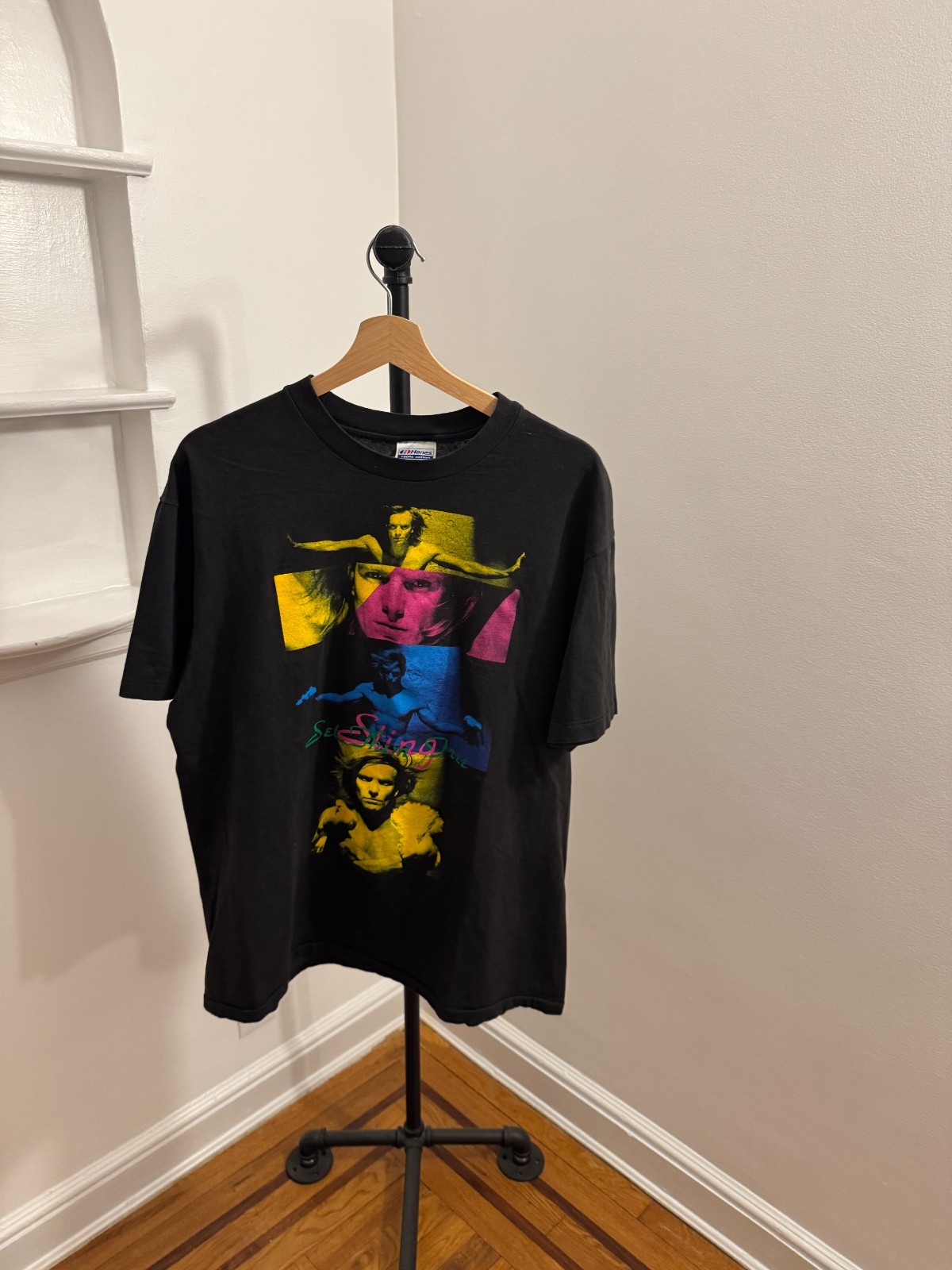 Vintage 90’s Sting Set Them Free T-Shirt XL Made In USA
