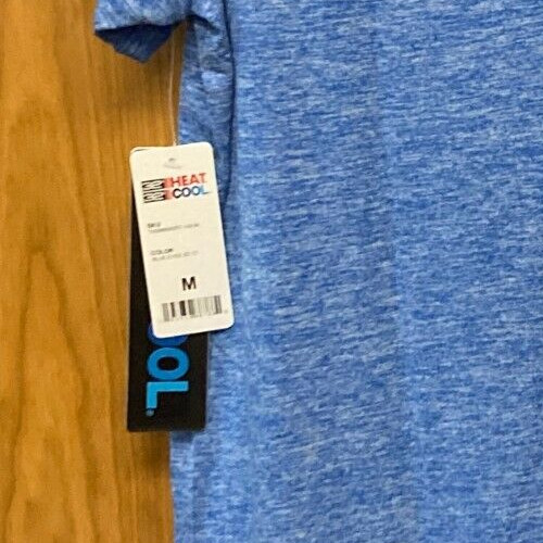 New With Tags 32 Degrees Cool Blue Eyes T-Shirt Crew Neck Short Sleeve Size M
