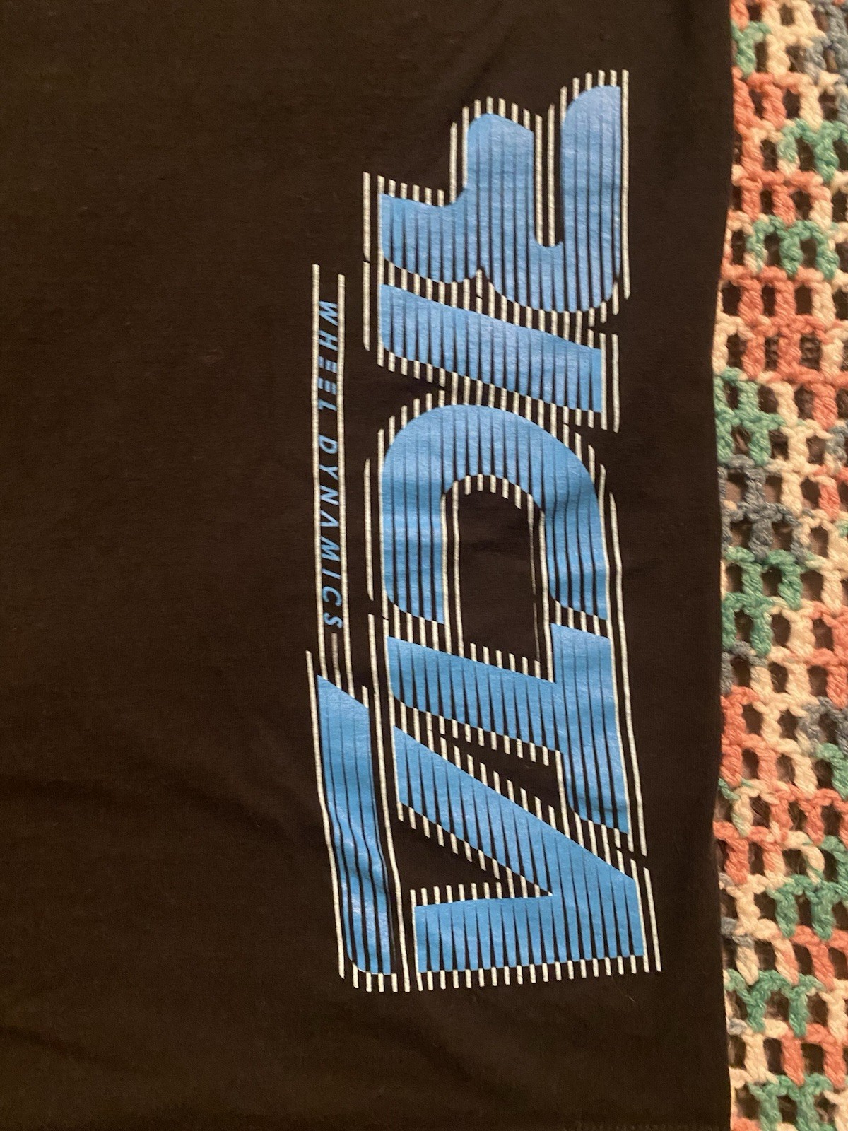 Vintage NHS RICTA Wheels Skateboard Black T Shirt Sz 2XL (25.5in W X 30in L) Y2K