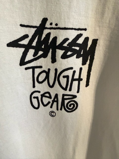 NWT Stussy Tough Gear White Size X-Large Tee