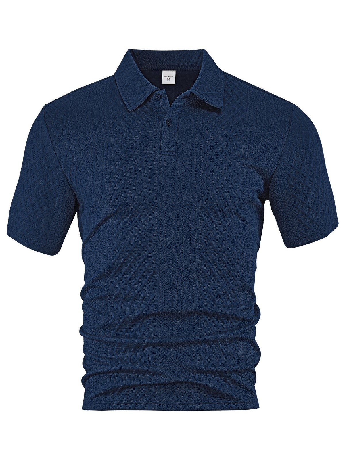 Summer Thin Loose Breathable Solid Collar Polo