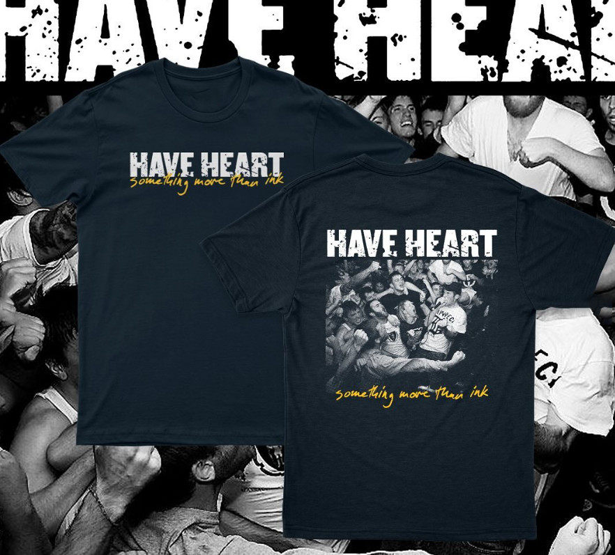 Have Heart Band in Tour For Fan 2sides Black T-shirt S to 5XL NZ850