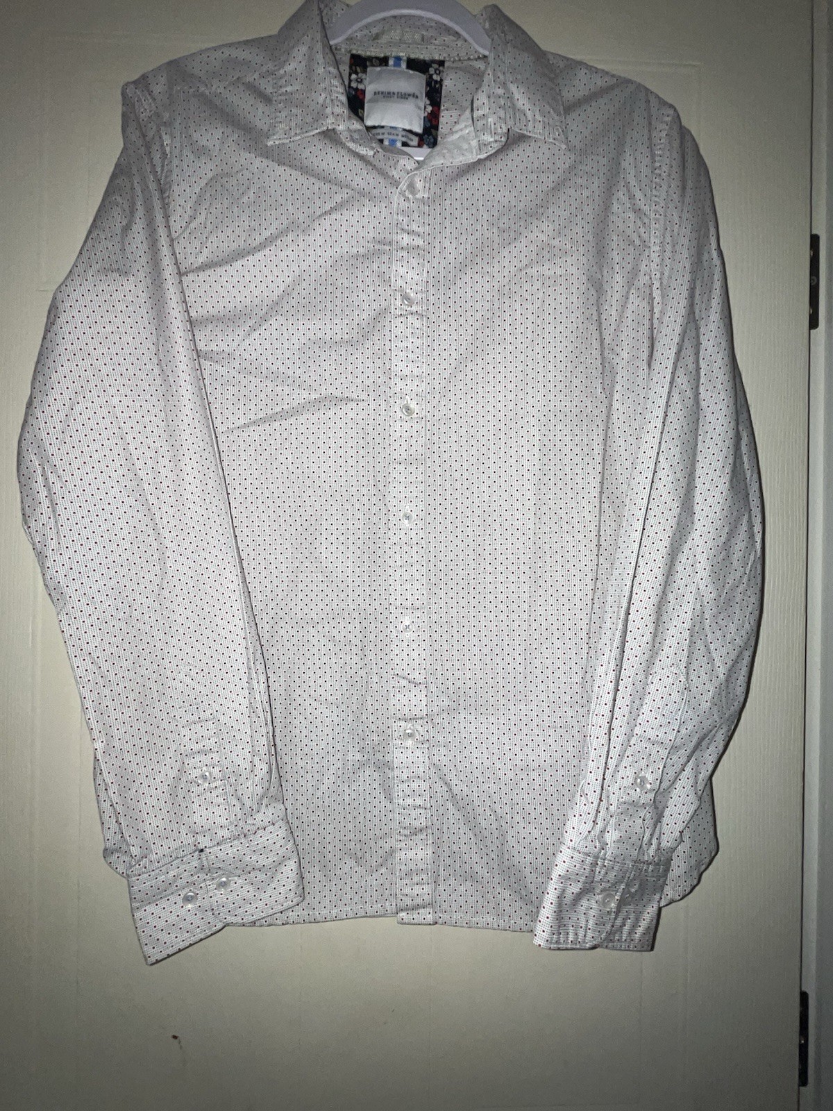Ariat , Denim, Van, Retro Fitted Men’s XS, S Cotton Dress Shirt Snap Pockets
