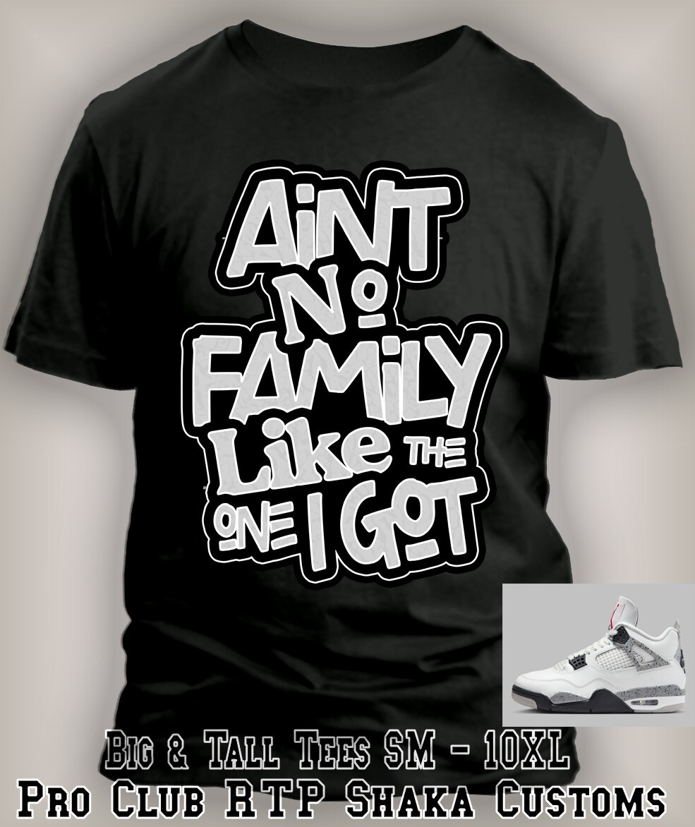 Ain’t No Family Like the One I Got 8XL Big Graphic Bigdude Reunion Tee Shirt